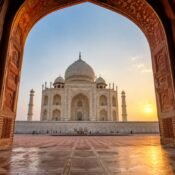 The Eternal Splendor of Agra: A Royal Encounter with the Taj Mahal via the Palace on Wheels